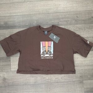 New Balance cropped t-shirt